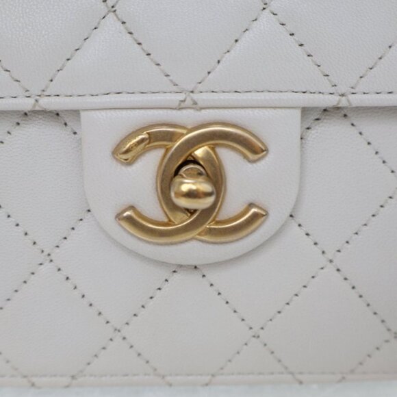 Chanel Small Lamb Chic Pearl Flap Bag - Picture 11 of 11
